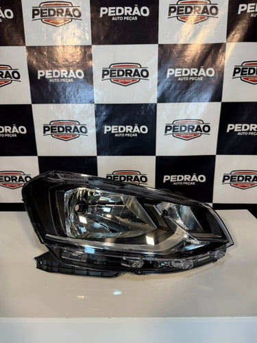 Farol Gol/Voyage G7 2017 a 2018 (Friso Cromado) Lado Direito CN